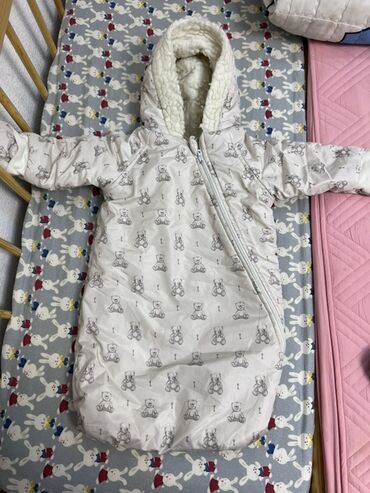 купить конверт на выписку зима: Теплый конверт-комбинезон для новорождённого длина 55 см - Формат