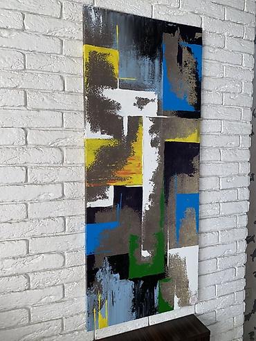 Картины: Картина на холсте, акрил - Ручная работа на натянутом подрамнике - — 10