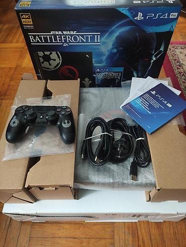 PS4 (Sony Playstation 4): 🎮⭐ PS4 PRO 1TB – Star Wars Battlefront II Limited Edition 📞 Ako vam — 4