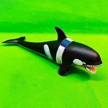 дельфин: Морские животные игрушки резиновые в ассортименте🐢🐳 Черепаха, кит — 4