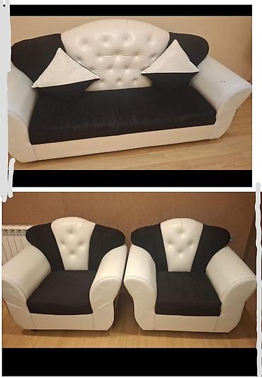 İşlənmiş, Divan, 2 kreslo