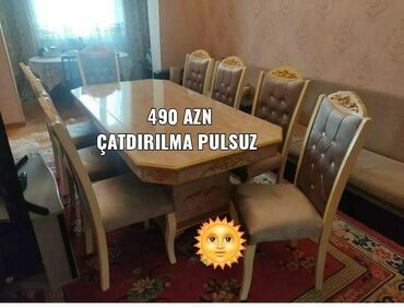 saloğlu mebel stol stul: Для гостиной, Новый, 6 стульев