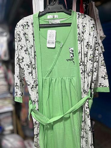 Ночные сорочки: Двойки тройки для беременных и кормящих мам Все размеры есть рынок — 6