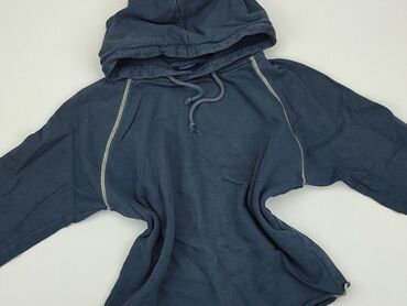 czarna bluzka pod marynarkę: Sweatshirt, 10 years, 134-140 cm, condition - Good