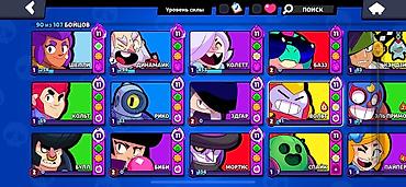Yaxşı səviyyəli Brawl Stars hesabı. 68.000 kubok, 51 prestij xalı — 7