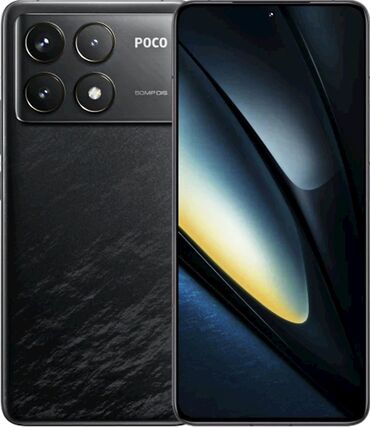 Poco: Poco F6 Pro, 512 GB, rəng - Qara, Barmaq izi