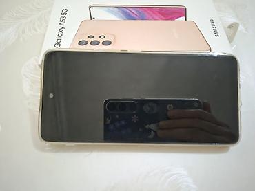 galaxy a73 5g: Samsung Galaxy A53 5G, rəng - Qızılı — 4