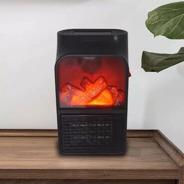 Обогреватели и камины: Мини обогреватель с LCD дисплеем Flame Heater- это компактный прибор