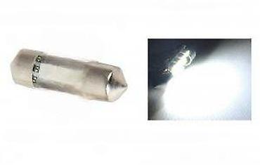 drveni stol: LED sijalica za automobil – C5W/Festoon, 31 mm, 12x SMD, bela svetlost — 4
