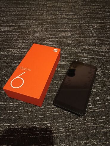 телефон redmi 10: Xiaomi, Redmi 6, Б/у, 32 ГБ, цвет - Черный, 2 SIM