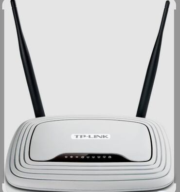 4 antenli modem: TP-Link simsiz Wi‑Fi router - Model: TP-Link (2 antenalı klassik N