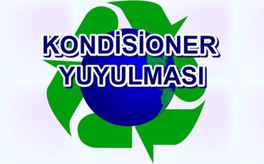 kondisioner yuyulması: Kondisioner Yuyulması.Evlərdə və ofislərdə,sökülmədən yerində