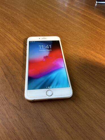 6 plus: IPhone 6 Plus, 16 GB, Qızılı, Barmaq izi