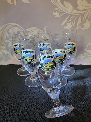 dioptrija plus 1: Case nove,vintaz kristal Ayinger za pivo. Nemacke kristalne case — 5