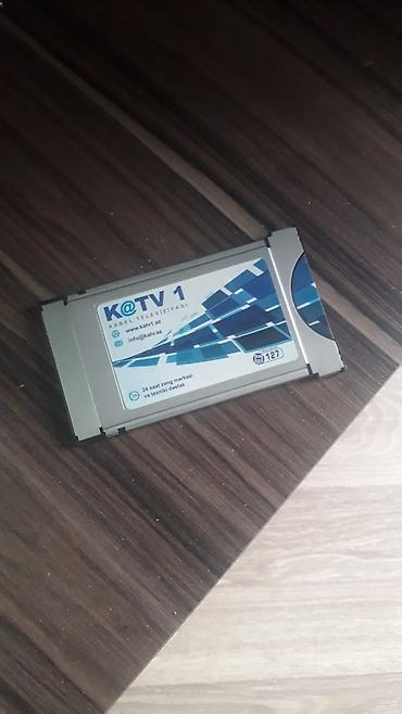 tunerlər: K@TV 1 (Kabel Televiziyası) CI/CI+ modul - Televizorlarda (CI və ya — 1