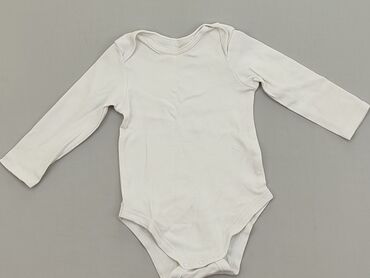 białe body niemowlęce: Body, 6-9 m, 
stan - Dobry