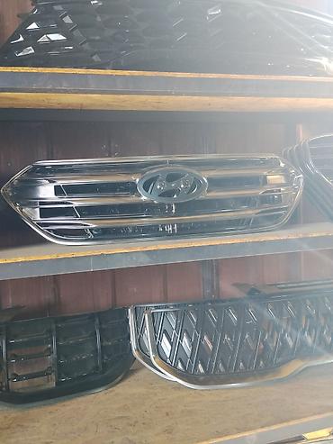 Решётка радиатора Hyundai. Оригинальная передняя решётка радиатора с