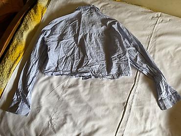 killah jeans: DeFacto pamučna crop košulja na prugice (pamuk 100%), S veličine. Nije — 3