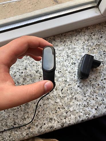xiaomi mi band 1: Xiaomi Mi Band 5/6 tipli fitness qolbağı - Rəng: qara, silikon qayış — 7