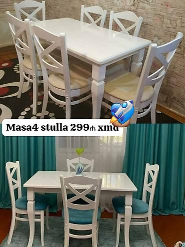 soba mebel ici: Mətbəx üçün, Yeni, 4 stul — 1