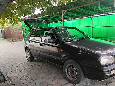 серая 2: Volkswagen Golf: 1992 г., 1.9 л, Механика, Дизель, Седан — 2
