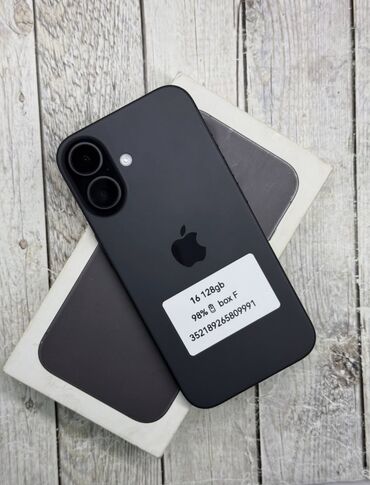 купить айфон 6 в рассрочку: IPhone 16, Новый, 128 ГБ, Midnight, Коробка, 98 %