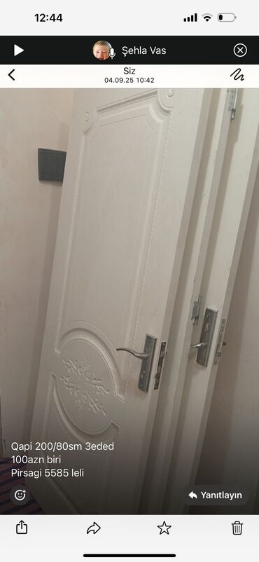 işlenmiş darvaza satışı: İşlənmiş Otaq qapısı Çərçivə ilə, Zəmanətsiz, Ünvandan götürmə