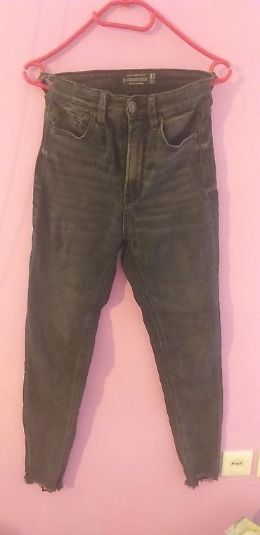 Farmerke: Ženske farmerke – 2 para 1) Stradivarius skinny super high waist - — 1