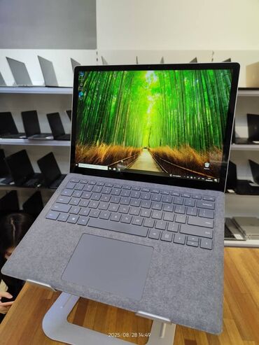 ноутбук с сенсорным экраном: Ультрабук, Microsoft Surface, 8 ГБ ОЭТ, Intel Core i7, 13.5 ", Жаңы, Жумуш, окуу үчүн, эс тутум SSD