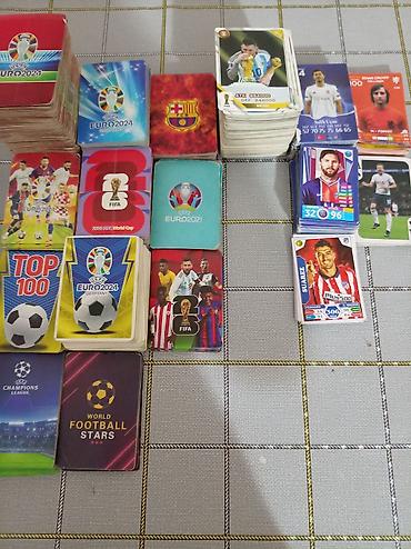 champ: Futbol kolleksiya kartları dəsti Məzmun: - UEFA EURO 2024, EURO 2021 — 3