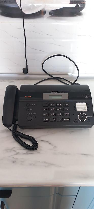balaca telefon: Stasionar telefon Panasonic, Simli, İşlənmiş — 1