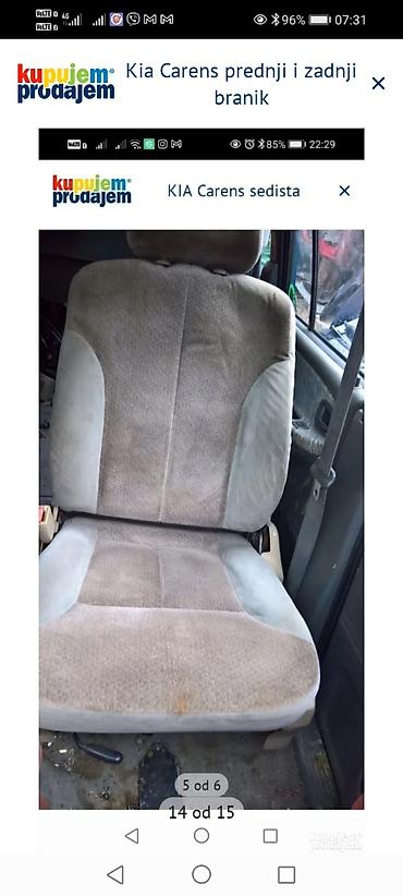 Ostalo: Kia Carens – prednji i zadnji branik - Komplet branika za Kia Carens — 9