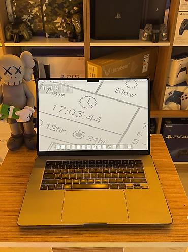 apple macbook air m1: 💻 MacBook Air M2 15” — 8GB / 256GB Böyük və keyfiyyətli 15” Liquid — 2