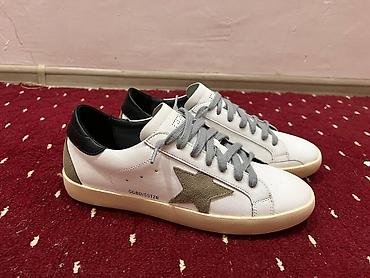 парные кофты: Мужские кроссовки, 44, Golden Goose, Новый, цвет - Белый, Самовывоз, Платная доставка — 1