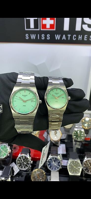 Спортивные часы: Новинки 2025 года! Мужская коллекция Tissot PRX! Цвет Tiffany в at lalafo.kg — 3 Спортивные часы: Новинки 2025 года! Мужская коллекция Tissot PRX! Цвет Tiffany в — 3