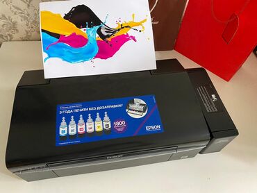 принтер ремонт: Epson L805 wifi 🛜 профессиональный принтеры как новый состояние