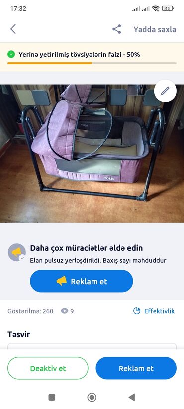 parta dəsti: Oğlan və qız üçün, Dördbucaq, Beşik, Dəst ilə, Matras ilə, Yellənmə mexanizm ilə