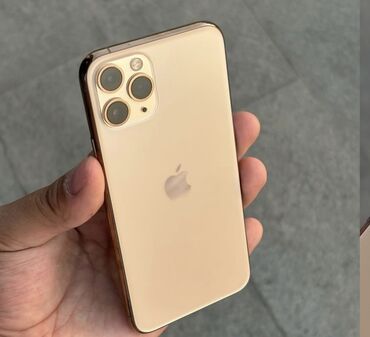 Уюлдук телефондор жана аксессуарлар: IPhone 11 Pro, Колдонулган, 256 ГБ, Алтын, Коргоочу айнек, 72 %