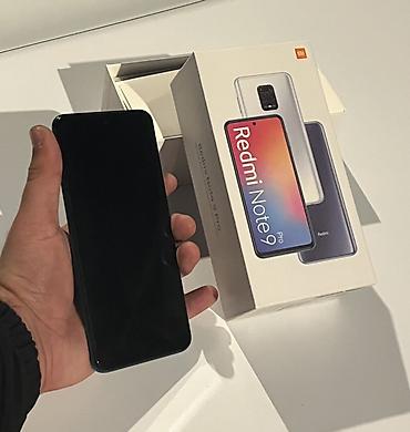 note 8 pro plata: Redmi Note 9 Pro, 64 GB, rəng - Göy, Barmaq izi, İki sim kartlı, Face ID — 2