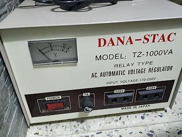 AVR gərginlik stabilizatorları toplusu 1) DANA-STAC TZ-1000VA - Tip