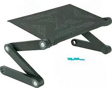 Druga oprema za računare i laptopove: Podesivi aluminijumski stalak/stočić za laptop - Višenamenski dizajn — 18