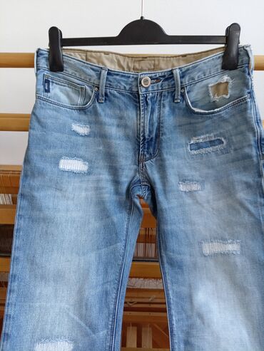 replay farmerke velicine: Jeans Giorgio Armani, color - Light blue