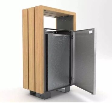 Tullantı qabları: Metal EN MMC olaraq istədiyiniz forma və ölçüde demir işlerinin — 21