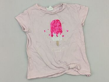 zara kamizelka ze sztucznego futerka: T-shirt, Zara, 4-5 years, 104-110 cm, condition - Good