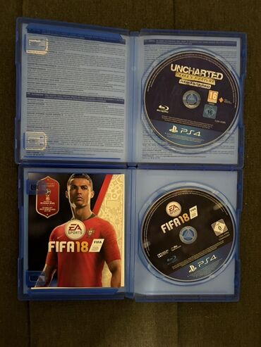 PS4 (Sony Playstation 4): PS4 igre – komplet od 4 naslova (fizičke kopije, Blu‑ray, sa kutijama — 3