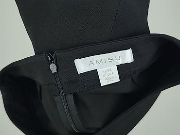 czarne spodnice mini: Amisu, Spódnica damska, rozmiar 2XS — 4