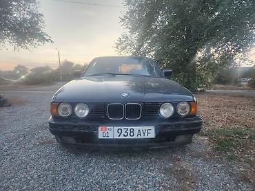 BMW: BMW 5 series: 1989 г., 2.2 л, Кол менен иштөөчү, Бензин, Седан — 2
