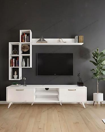 ev mebeli: Televizor Altlığı Minimalist dizayna malik, funksional TV altlığı və — 1