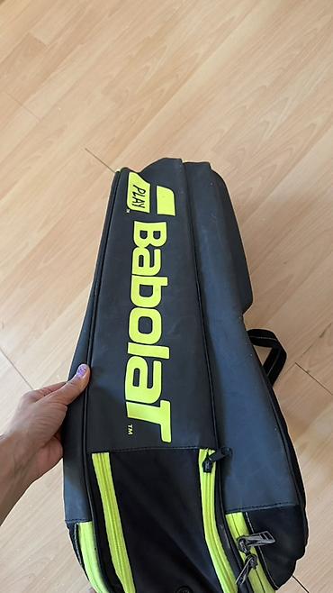 сумка 3 в 1: Теннисная сумка-рюкзак Babolat Pure Почти не пользовались. Состояние — 4