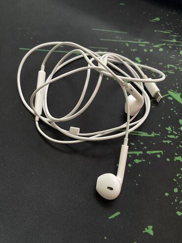 ear pods: Толук габариттүү, Apple, Колдонулган, Кыймылга келтирчүүчү, Классикалык